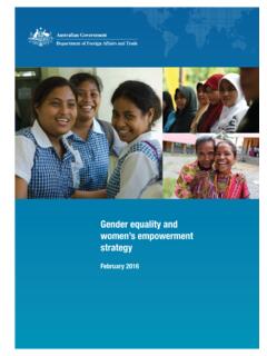 Gender equality and women's empowerment strategy - OECD