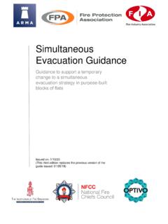 Simultaneous Evacuation Guidance