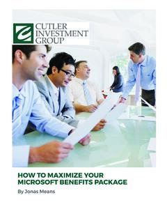 How to Maximize Your Microsoft Benefits Package