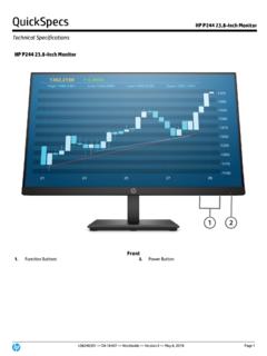 HP P244 23.8-Inch Monitor, c06246331