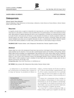 Osteoporosis - anmm.org.mx