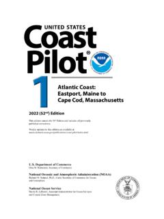 Co UNITED asSTATESt Pilot - Office of Coast Survey