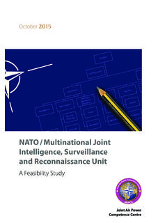 NATO / Multinational Joint Intelligence, Surveillance and ...