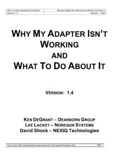 WHY MY ADAPTER SN T WORKING AND WHAT TO …