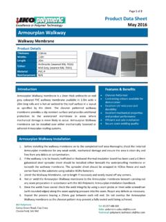 Armourplan Walkway - SIG Design &amp; Technology