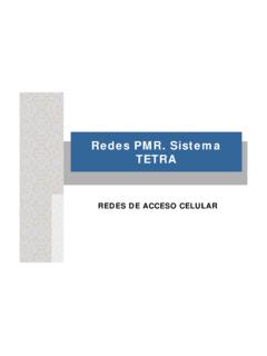 Redes PMR. Sistema - ea1uro.com