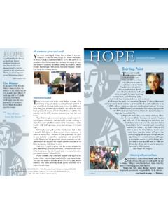Winter 2018 HOPE Y HOPE - salvatoriancenter.org