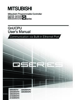 QnUCPU User's Manual (Communication via Built …