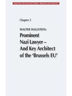 Chapter 2 WALTER HALLSTEIN: Prominent Nazi Lawyer – And ...