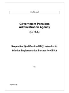 Government Pensions Administration Agency (GPAA)