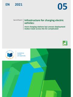 Special Report 05/2021: Infrastructure for charging electric …