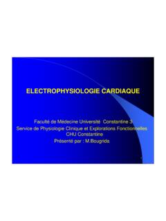Electrophysiologie Cardiaque