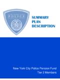 SUMMARY PLAN DESCRIPTION - Welcome to NYC.gov