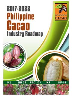 2016-2022 Philippine Cacao Roadmap - Department of …