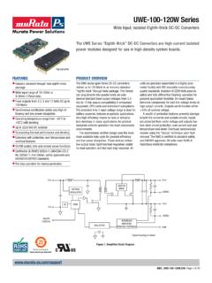 Wide Input, Isolated Eighth-Brick DC-DC Converters