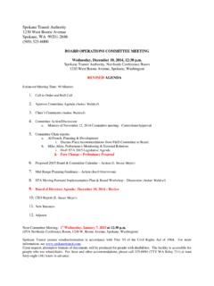 BOARD OPERATIONS COMMITTEE MEETING - …