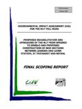 Scoping Report N17 final - NRA