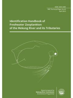 Identification Handbook of Freshwater …