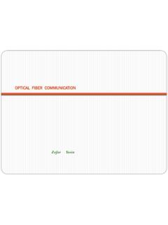 OPTICAL FIBER COMMUNICATION - SLAC National …