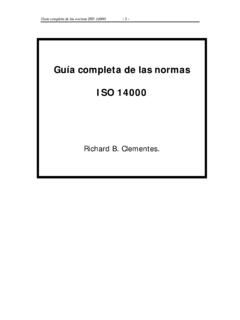 Gu&#237;a completa de las normas ISO 14000