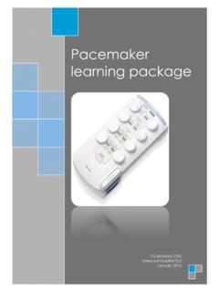 Pacemaker Learning Package - Agency for Clinical Innovation