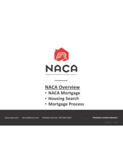 NACA Overview