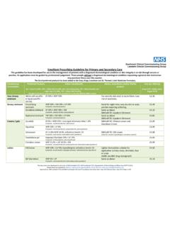 Emollient Prescribing Guideline for Primary and Secondary Care