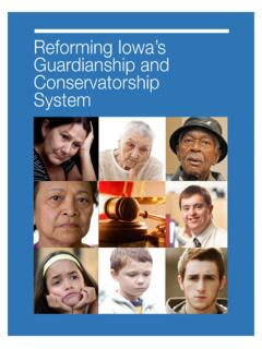 Reforming Iowa’s Guardianship and Conservatorship System