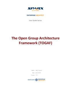 The Open Group Architecture ... - Enterprise Architect