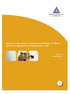 Guide to the Safety, Health and Welfare at Work (General ...
