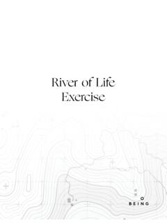 River of Life Exercise - On Being