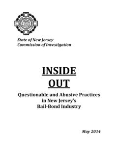 State of New Jersey Commission of Investigation