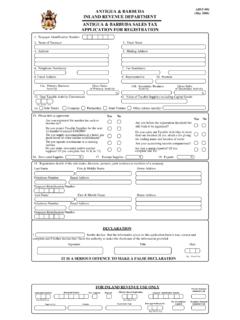 Antigua and Barbuda Sales Tax (ABST) - forms.gov.ag