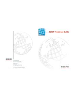 IDEXX ELISA Technical Guide - idexx.com.cn