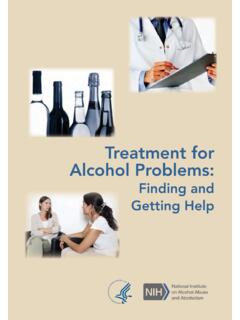 Treatment for Alcohol Problems
