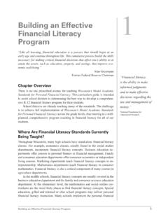 Building an Effective Financial Literacy Program