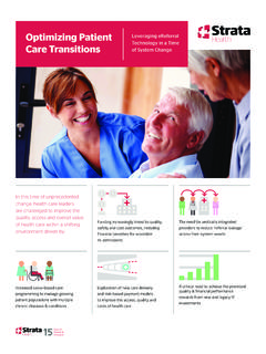 Optimizing Patient ral Care Transitions of System …