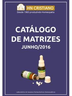 CAT&#193;LOGO DE MATRIZES - hncristiano.com.br
