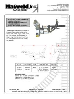 STRAIGHT STONE GRINDER - Railtech Matweld