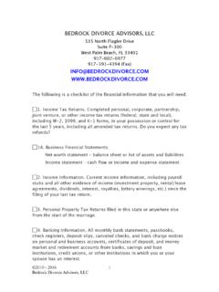 BEDROCK DIVORCE ADVISORS, LLC