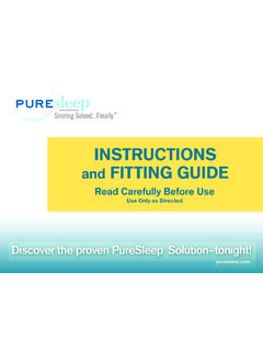 http://puresleep.com/s30/docs/PureSleep_Instruction_Guide.pdf