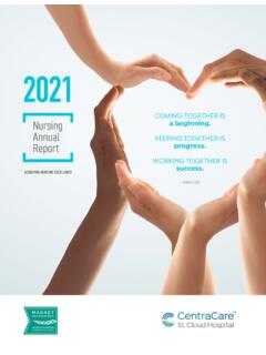 Nursing Annual Report - CentraCare Health