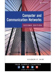 Computer and Communication Networks - pearsoncmg.com