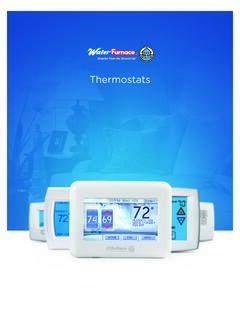 Thermostats - WaterFurnace