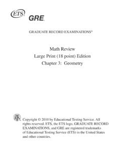 Math Review Large Print (18 point) Edition Chapter …