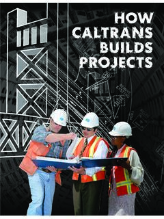 How Caltrans Builds Projects
