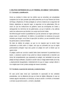 5. DELITOS CONTENIDOS EN LA LEY FEDERAL DE ARMAS Y ...