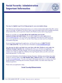 Social Security Administration Important Information