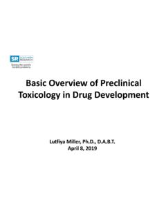 Basic Overview of Preclinical Toxicology in Drug Development