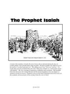 The Prophet Isaiah - Bible Study Guide